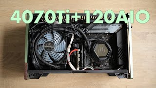 為我買的第二台Fractal Design Terra裝上120水冷 amp 4070Ti [upl. by Can]