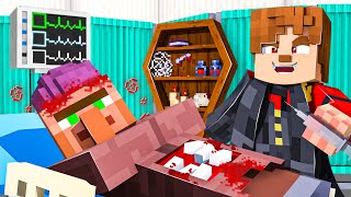 Minecraft VAMPİR ama KÖYLÜLERE AMELİYAT YAPIYORUM🧛‍♂️ [upl. by Kara]