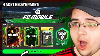 EA BANA 4 TANE ÖZEL HEDİYE PAKETİ GÖNDERDİ  SÜRPRİZE BAK OHA NASIL FC Mobile [upl. by Radke59]