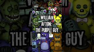 🐻 WILLIAM AFTON A MENTE SINISTRA POR TRÁS DOS ANIMATRÔNICOS DE FIVE NIGHTS AT FREDDYS fnaf games [upl. by Notsruht]