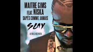 Maître Gims Feat Niska  Sapés Comme Jamais DJ Gonzalvez Bernard Extended Remix [upl. by Atinit]