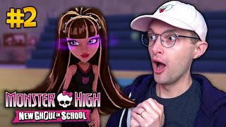 SUPER HERO HERKIE  Monster High New Ghoul in School  PART 2 REPLAY [upl. by Giardap]