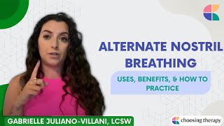 Alternate Nostril Breathing Uses Benefits amp How to Practice [upl. by Mercedes]