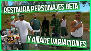 Este mod hace que tu GTA San Andreas tenga más variación de Peds sin perder ningún FPS [upl. by Sailesh]