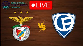 🔴 Live Benfica vs Fribourg Olympic  Basketball Champions League 20242025  Live Play by Play [upl. by Eadahc]