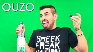 American Trying Ouzo for the First Time [upl. by Xyno]