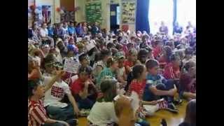 St Marys RC Primary School Sunderland singing I Vow To Thee My Country [upl. by Nevil]