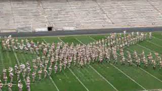 Fightin Texas Aggie Band  Fourway cross through [upl. by Eiramanit]