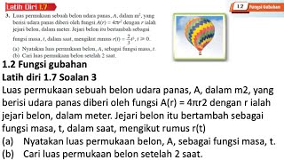 Latih diri 17 Soalan 3  12 Fungsi Gubahan  Bab 1 Fungsi Matematik Tambahan Tingkatan 4 [upl. by Seafowl]