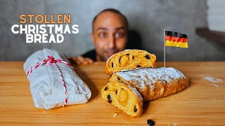 Stollen German Christmas bread [upl. by Nottage304]