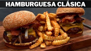 Hamburguesa Clásica a la parrilla  La Capital [upl. by Vescuso]