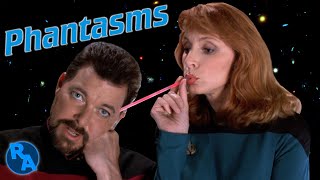 Star Trek TNG Review  7x6 Phantasms  Reverse Angle [upl. by Thorrlow203]