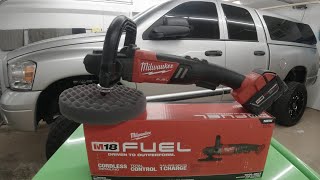 Milwaukee M18 Fuel Cordless 7in Polisher Review [upl. by Edahsalof830]