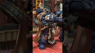 JOYTOY Warhammer 40K Ultramarines Chapter Master Marneus Calgar 40K warhammer joytoy [upl. by Mitran]