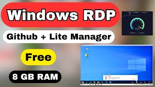 I Found A Way To Get Free Windows RDP With GitHub [upl. by Dorthy]