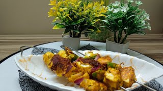 Paneer Tikka  Air Fryer  How to make paneer tikka at home [upl. by Munster]