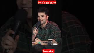 Indias got talent latest episode indiasgottalent samayraina standup viralshorts [upl. by Harrietta]