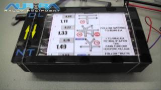 Aurora Rally Equipment Mk I Roadbook holder  Capacity test [upl. by Beall]