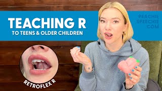 Teaching Retroflex R to Teens and Older Kids by Peachie Speechie [upl. by Valencia549]