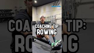 CrossFit Coaching Tip Rowing [upl. by Naahsar]