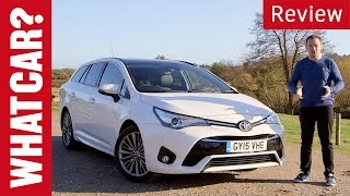 Toyota Avensis review  What Car [upl. by Musette]