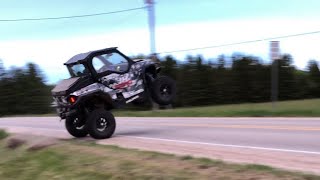 Polaris General XP 1000 family trail ride in the Upper Peninsula Of Michigan [upl. by Tomchay]