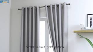 Thermal Eyelet Blackout Curtains [upl. by Adelind]