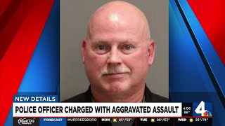 Police officer charged with aggravated assault [upl. by Cedar455]