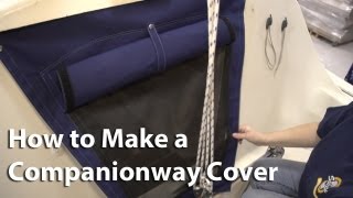 How to Make a Companionway Cover [upl. by Arakihc]