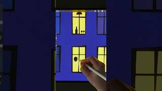 Such different windows in procreate asmr procreate shorts [upl. by Aeriel]