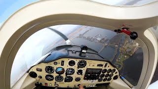 Vliegles 17 Solo 4 Turns amp Circuits at Hilversum Airport EHHV  Tecnam Sierra P2002JF [upl. by Aehta27]