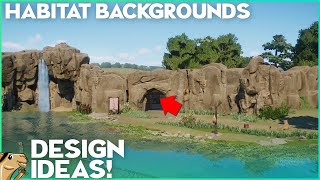 NEW DESIGN IDEAS 2022 Habitat Backgrounds Planet Zoo Inspiration  Ideas amp Tipps [upl. by Caputto]