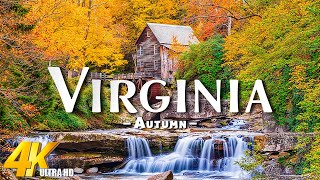 Virginia 4K UHD  Enchanting Fall Colors amp Cinematic Views in Autumn  Cinematic Journeys [upl. by Burd]