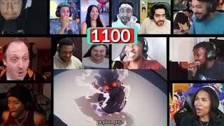 One Piece Episode 1100  Reaction Mashup 🤯🔥 [upl. by Tallbott]