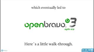 Openbravo Community  Openbravo 3 Agile ERP [upl. by Airottiv]