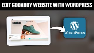 How To Edit GoDaddy Website With WordPress 2024 Full Tutorial [upl. by Lindsay145]