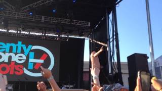 Twenty One Pilots  Migraine  LIVE in Tulsa OK on 72514 Center of the Universe Festival [upl. by O'Doneven640]