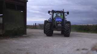 New Holland TS115 Dual wheels test run [upl. by Roper]