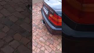 BMW e46 325i straight pipe muffler deleted [upl. by Inafetse]