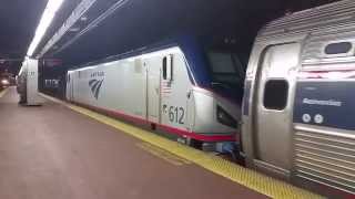 Amtrak Northeast Regional Departing NY Penn Station [upl. by Arret]