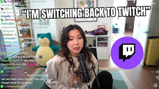 Fuslie is Moving Back to Twitch [upl. by Atiekan]