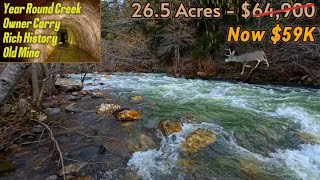 Hunting Property Acreage For Sale In California  Abandoned Mine  Owner Financing [upl. by Novy811]