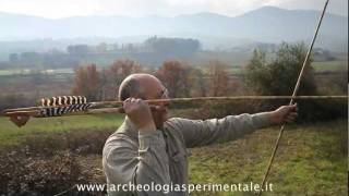 Lancio con il propulsore  Spear Throwers  Archeologia Sperimentale [upl. by Sean]