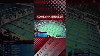 Adalynn Biegler  Record Breaking Swims [upl. by Tihor]