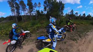 Porterfield Single Track South Republic MI husaberg dirtbike gasgas enduroktm [upl. by Aicnatsnoc728]