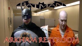 Batman Arkham Restroom [upl. by Mohl]