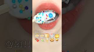 ASMR Crcloserfood  req by粂田宏明  asmr emojifoodchallenge [upl. by Darrill]