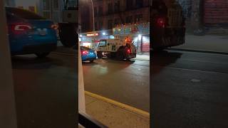 New York City sanitation street sweeper [upl. by Aikemehs150]