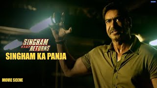 Singham Movie Clip Ajay Devgn Battles Corrupt Officers and Politicians [upl. by Nanahs]