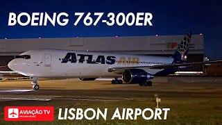 Boeing 76738EER • Atlas Air • N641GT • Lisbon Airport [upl. by Assennev541]